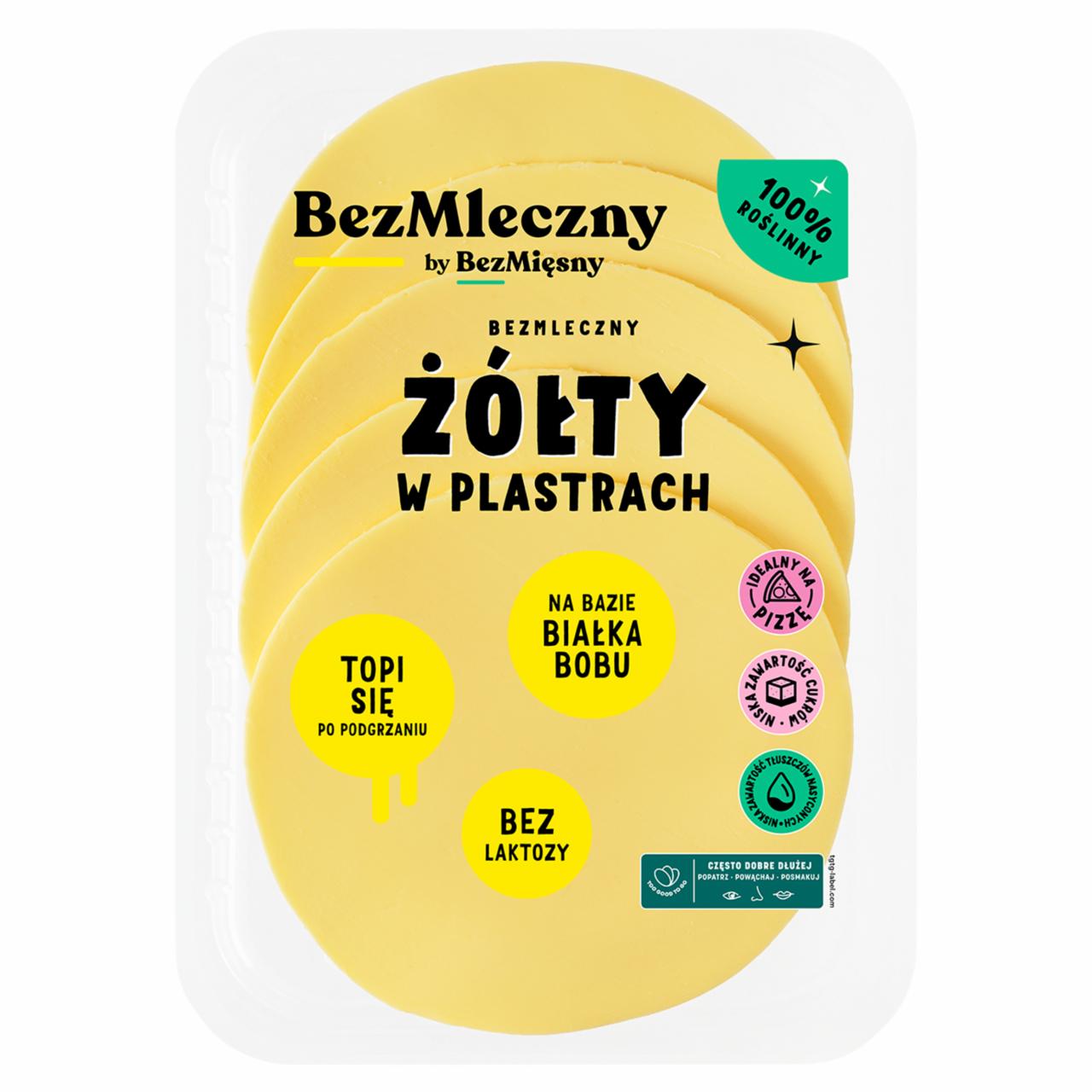 Zdjęcia - BezMleczny Bezmleczny żółty w plastrach 100 g