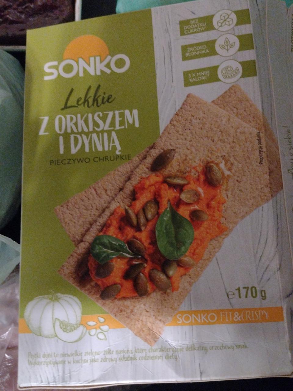 Zdjęcia - chleb lekki z orkiszem i dynia sonko