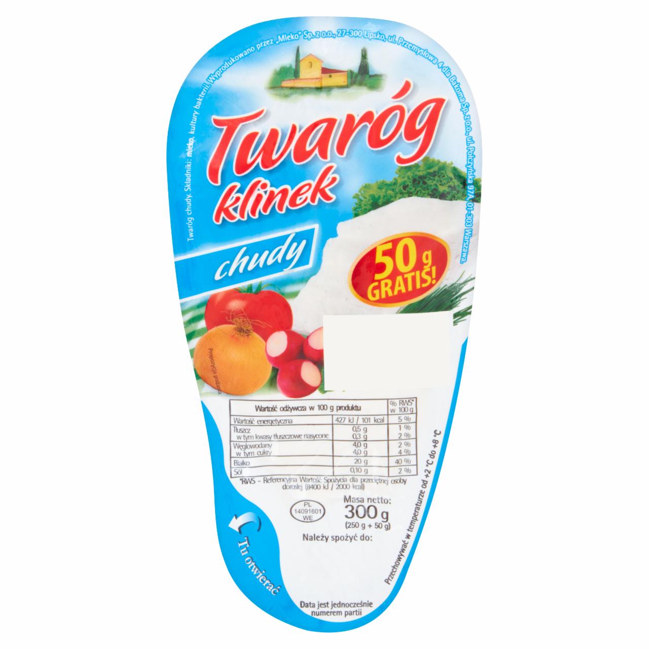 Zdjęcia - Twaróg klinek chudy 300 g