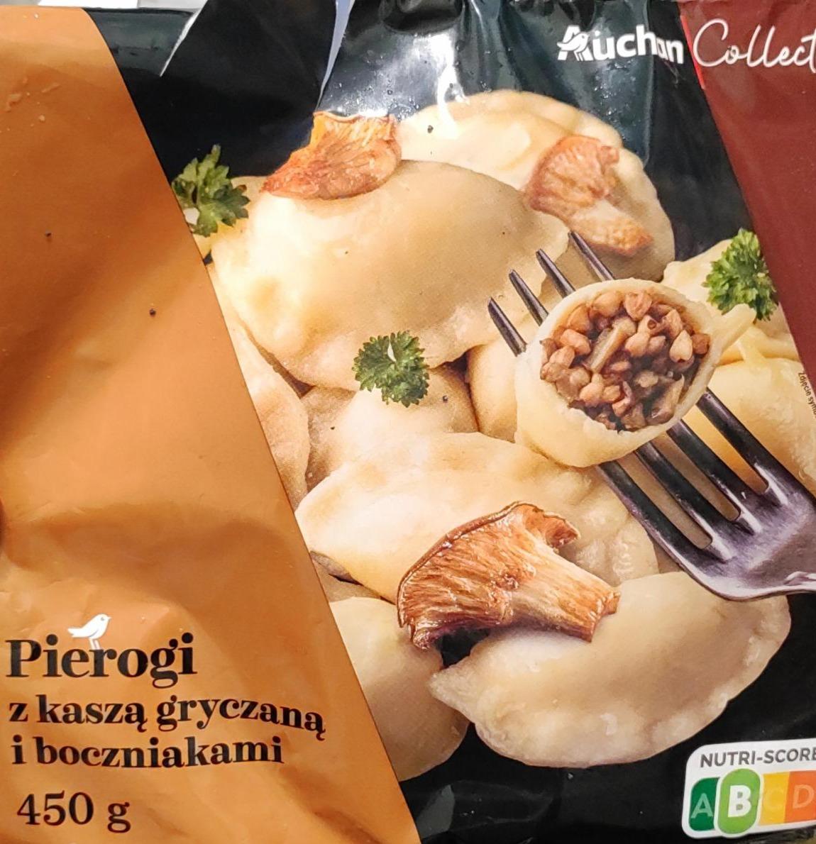 Zdjęcia - Pierogi z kaszą gryczaną i boczniakami Auchan