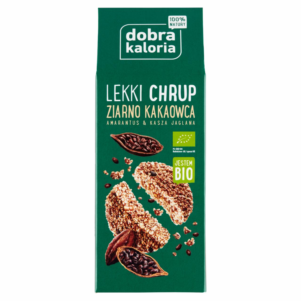 Zdjęcia - Dobra Kaloria Lekki chrup ziarno kakaowca amarantus & kasza jaglana 65 g