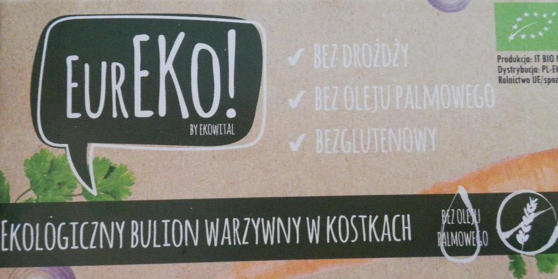 Zdjęcia - EurEKO! Ekologiczny bulion warzywny w kostkach