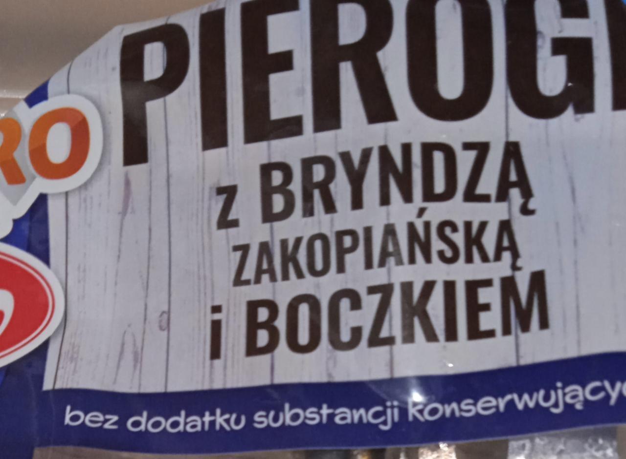 Zdjęcia - Pierogi z bryndzą zakopiańską i boczkiem Mlekovita