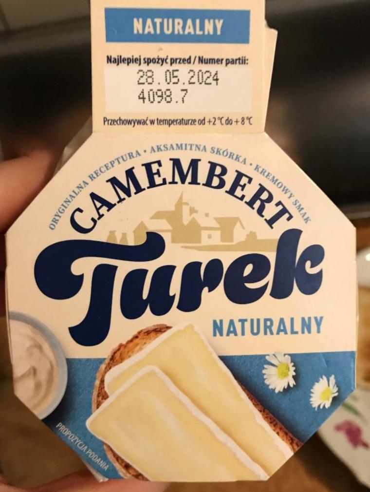 Zdjęcia - Turek Camembert naturalny 120 g