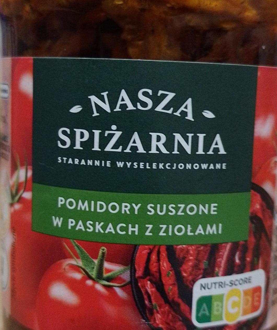 Zdjęcia - Pomidor suszone w paskach z ziołami Nasza Spiżarnia