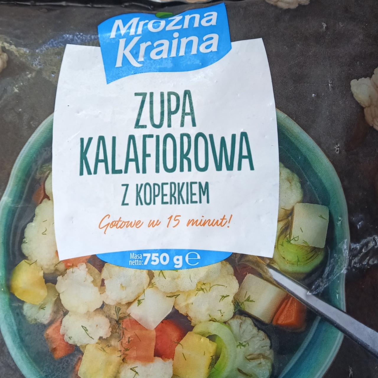 Zdjęcia - Zupa kalafiorowa z koperkiem Mroźna Kraina