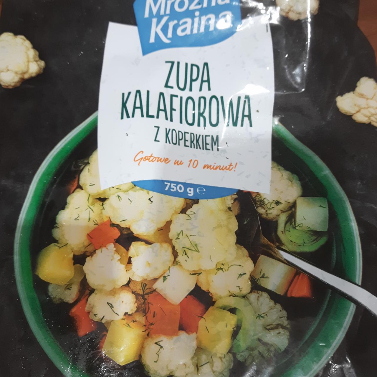 Zdjęcia - Zupa kalafiorowa z koperkiem Mroźna Kraina