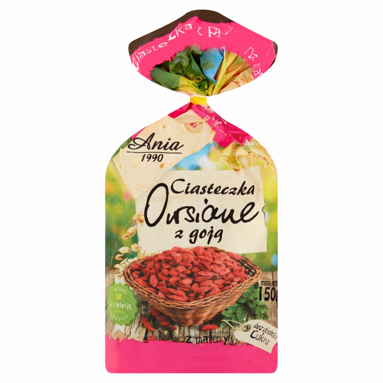 Zdjęcia - Ania Ciasteczka owsiane z goją 150 g