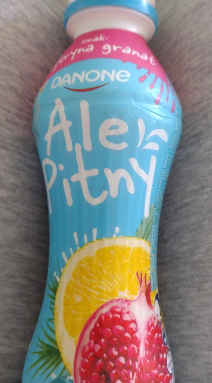 Zdjęcia - Danone Ale Pitny Produkt mleczny smak cytryna granat 290 g