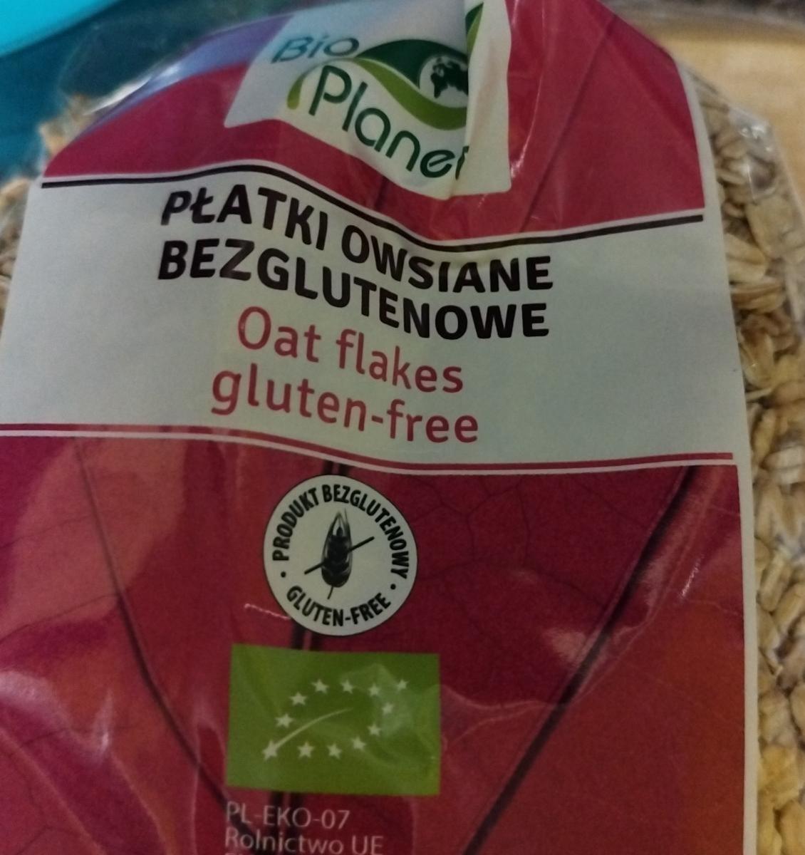 Zdjęcia - Płatki owsiane bezglutenowe Bio planet