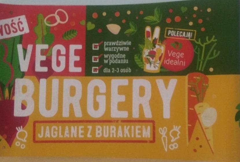 Zdjęcia - vege burgery jaglane z burakiem