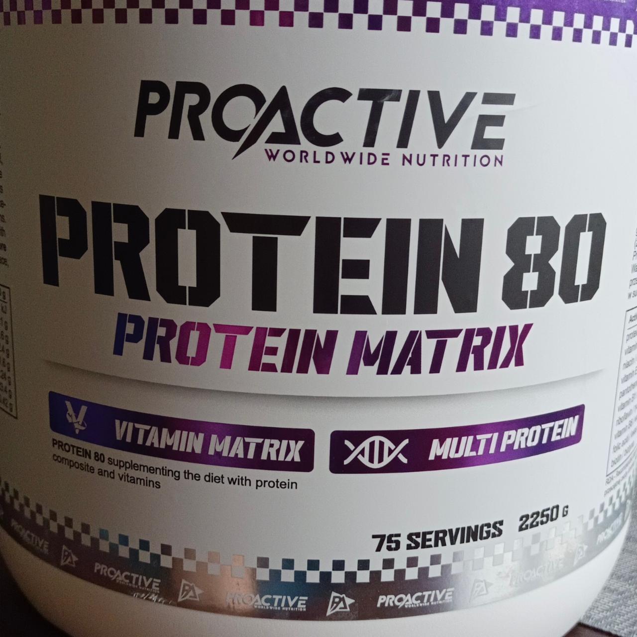 Zdjęcia - Protein 80 Proactive