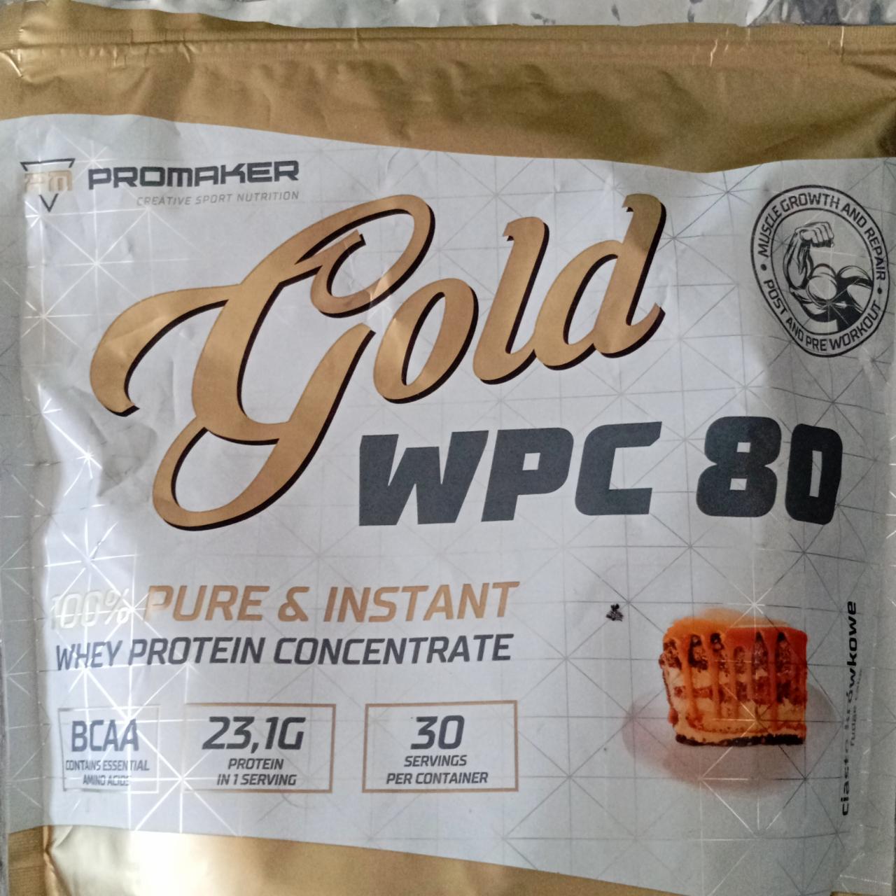 Zdjęcia - Gold wpc 80 ciasto krówkowe Promaker