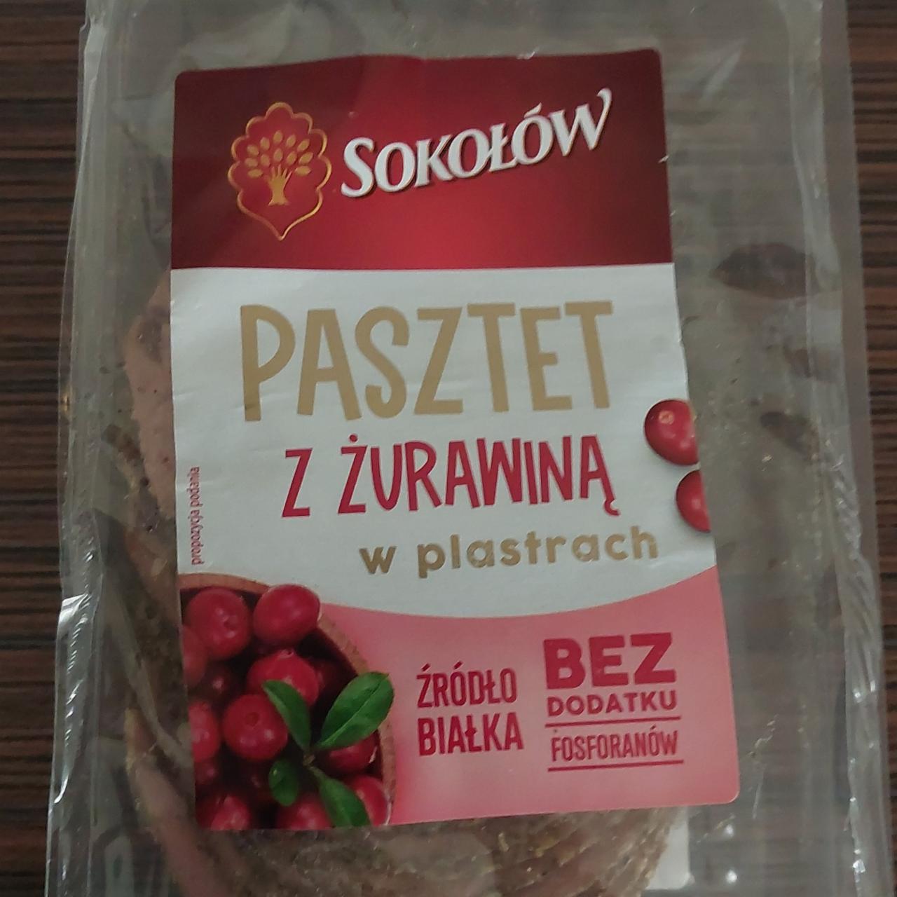 Zdjęcia - pasztet z żurawiną w plastrach Sokołów