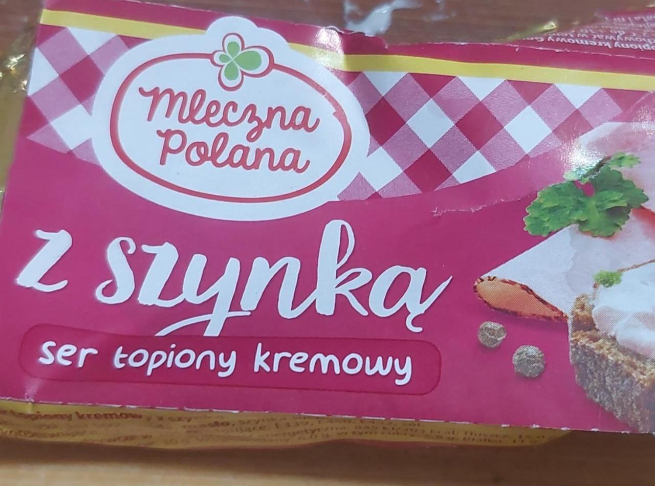 Zdjęcia - Ser topiony kremowy z szynką Mleczna polana