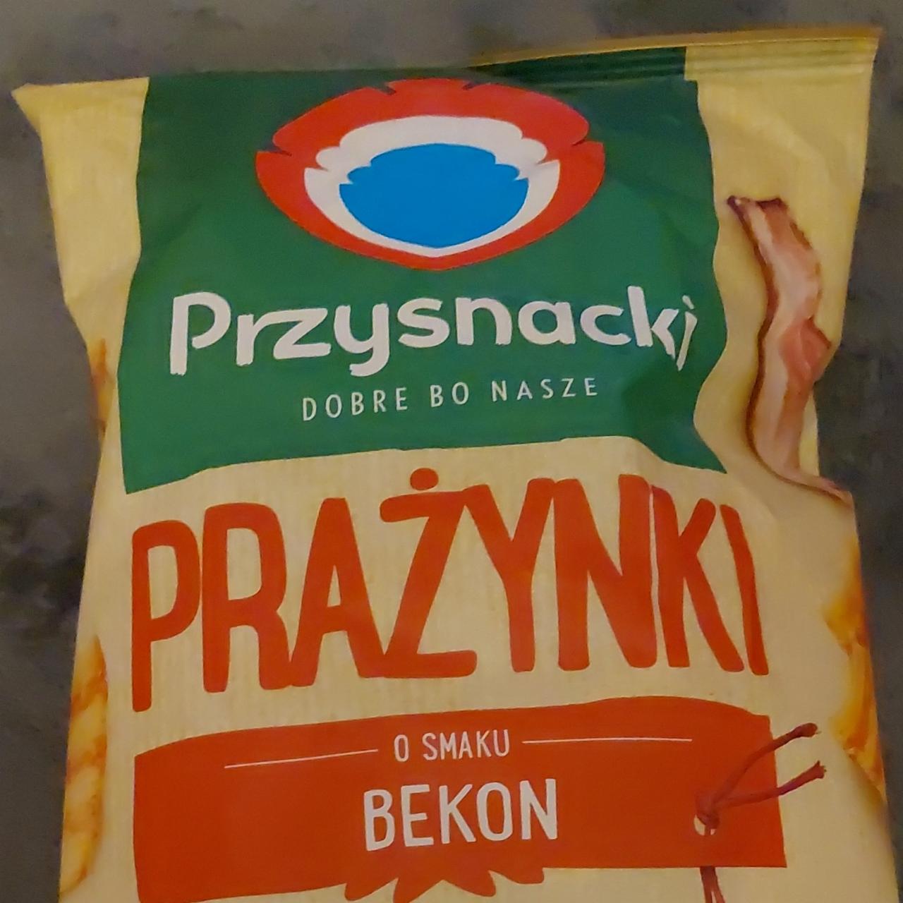 Zdjęcia - Prażynki o smaku bekon Przysnacki