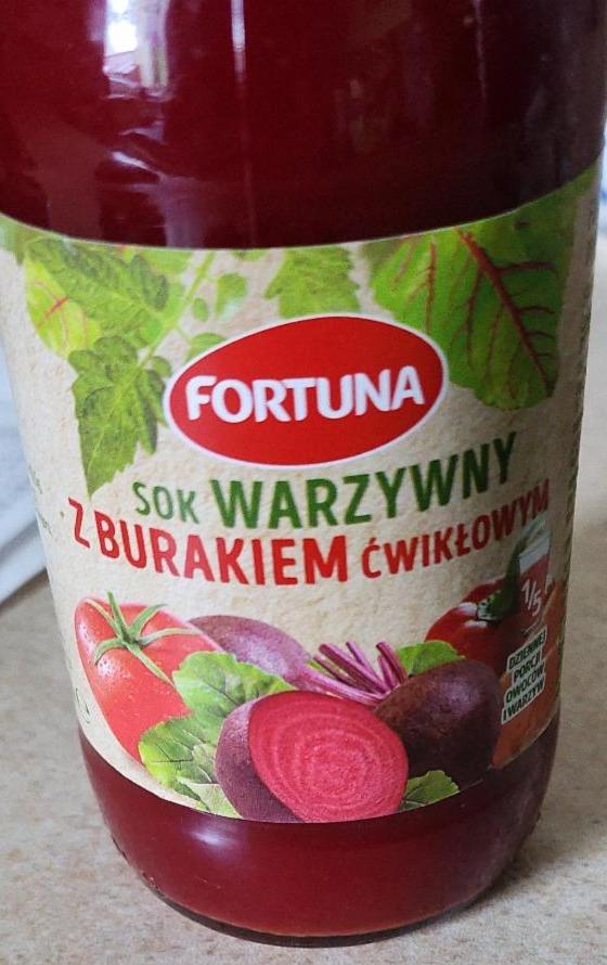 Zdjęcia - Sok warzywny z burakiem ćwikłowym Fortuna