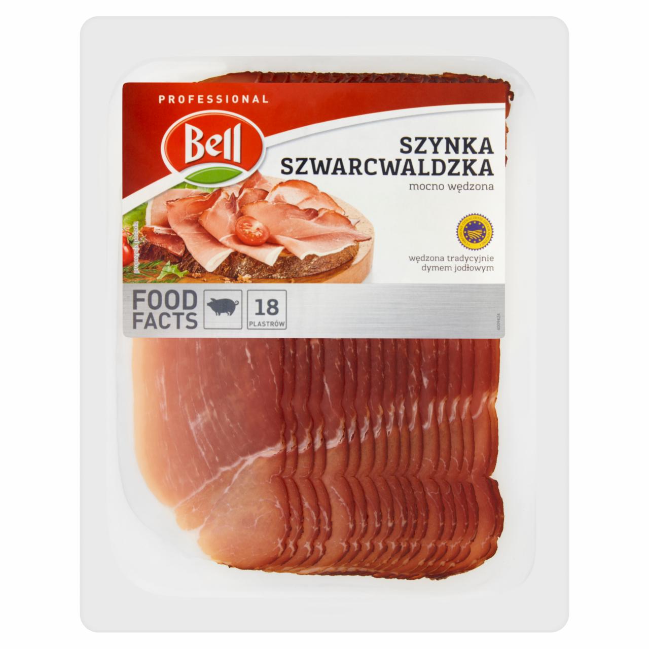 Zdjęcia - Bell Professional Szynka szwarcwaldzka 300 g (18 sztuk)