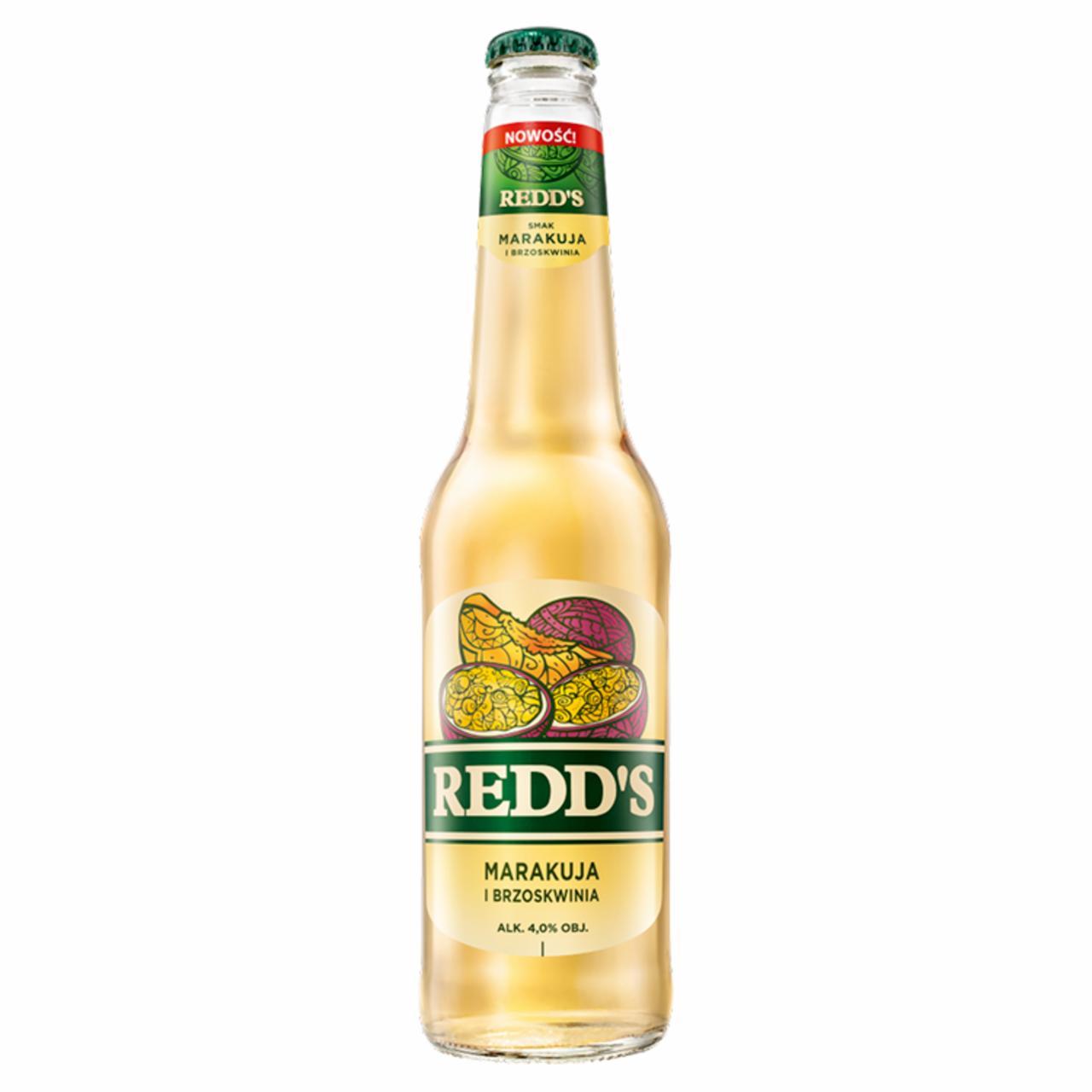 Zdjęcia - Redd's Piwo smak marakuja i brzoskwinia 400 ml