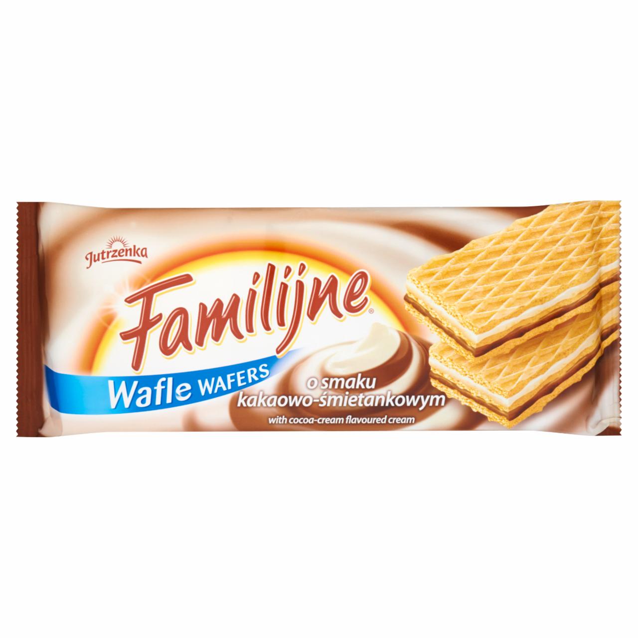 Zdjęcia - Familijne Klasyczne wafle o smaku kakaowo-śmietankowym 180 g