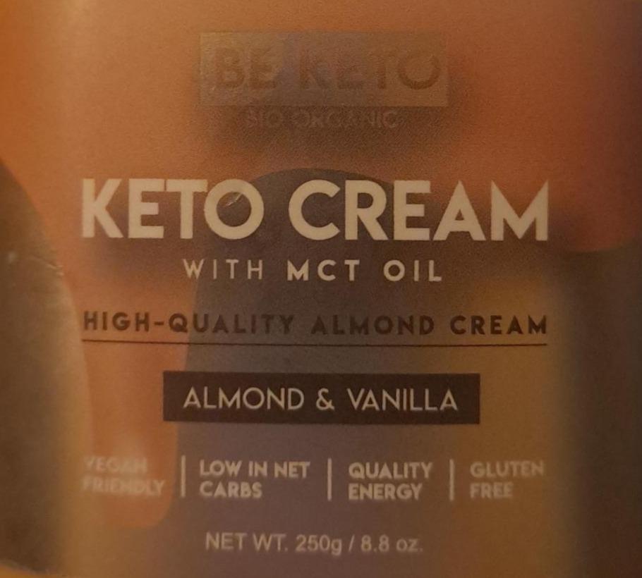 Zdjęcia - Keto Cream Almond & Vanilla Be keto