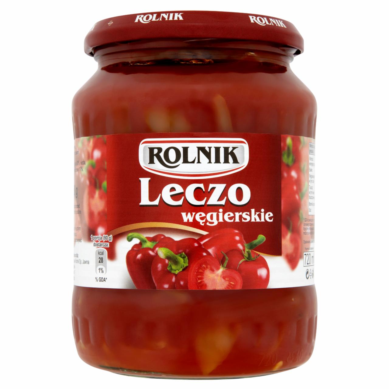 Zdjęcia - Rolnik Leczo węgierskie 680 g