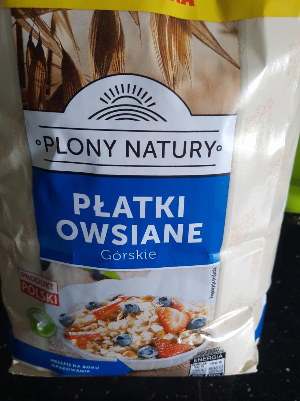 Zdjęcia - Płatki owsiane plony natury