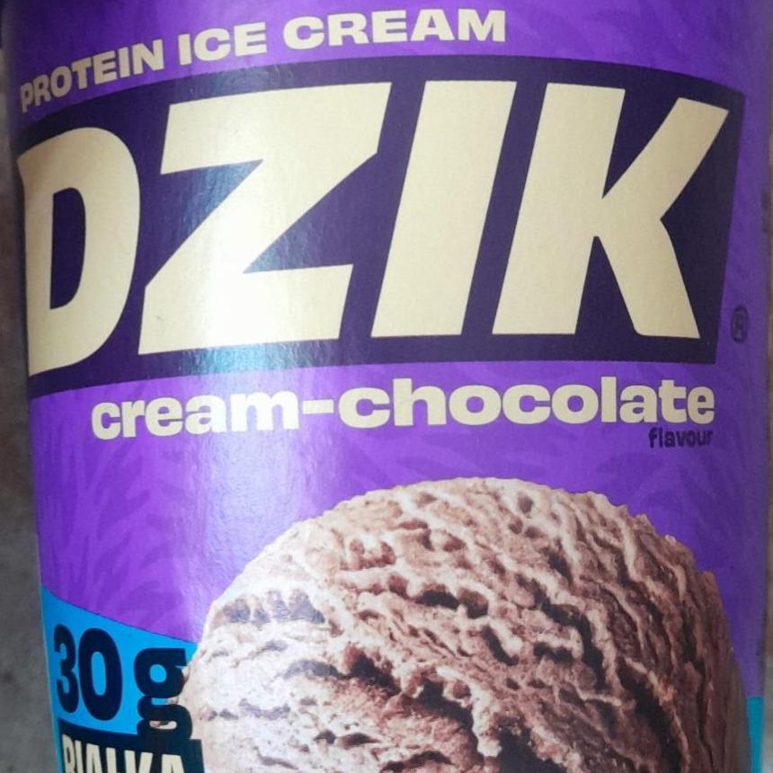 Zdjęcia - Protein ice cream cream chocolate DZIK