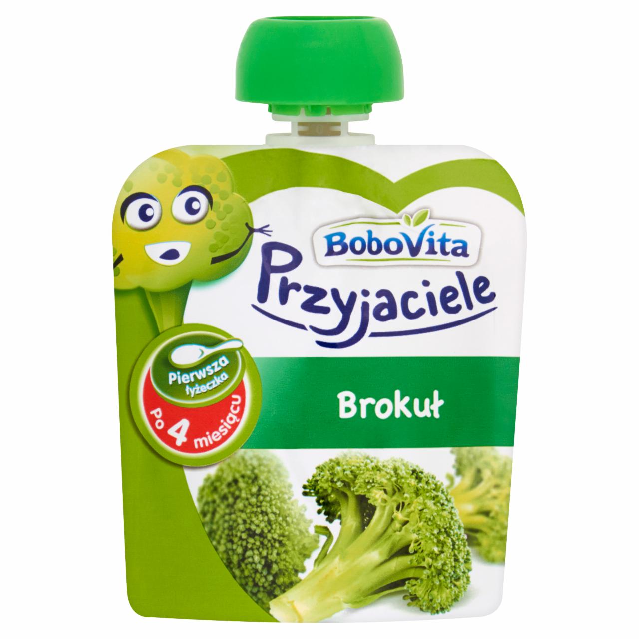 Zdjęcia - BoboVita Przyjaciele Brokuł po 4 miesiącu 50 g