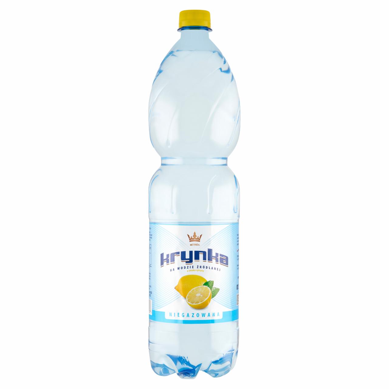 Zdjęcia - Krynka Napój niegazowany o smaku cytryny 1,5 l