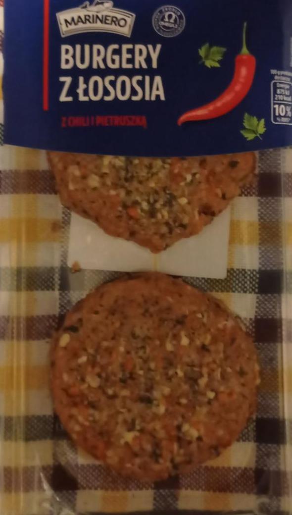 Zdjęcia - Burgery z łososia z chili z pietruszką Marinero