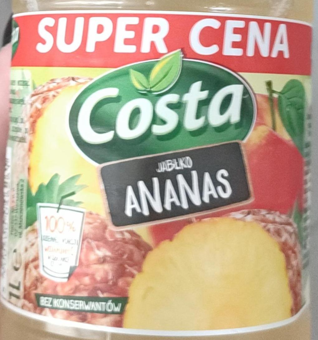 Zdjęcia - Sok jabłko ananas Costa