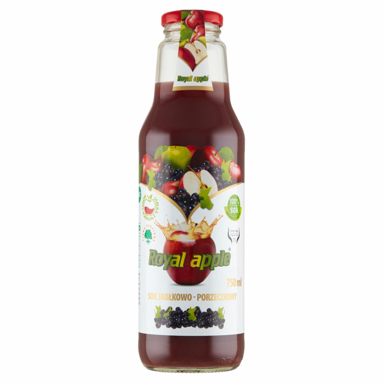 Zdjęcia - Royal apple Sok jabłkowo-porzeczkowy 750 ml