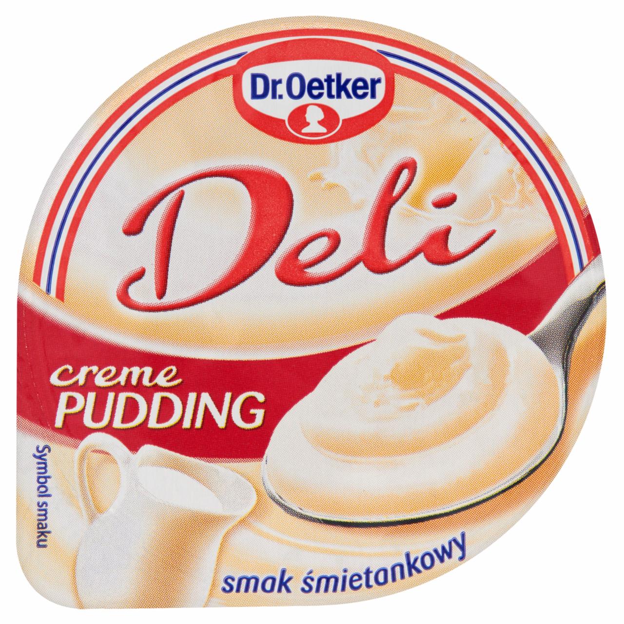 Zdjęcia - Dr. Oetker Deli Kremowy pudding o smaku śmietankowym 130 g