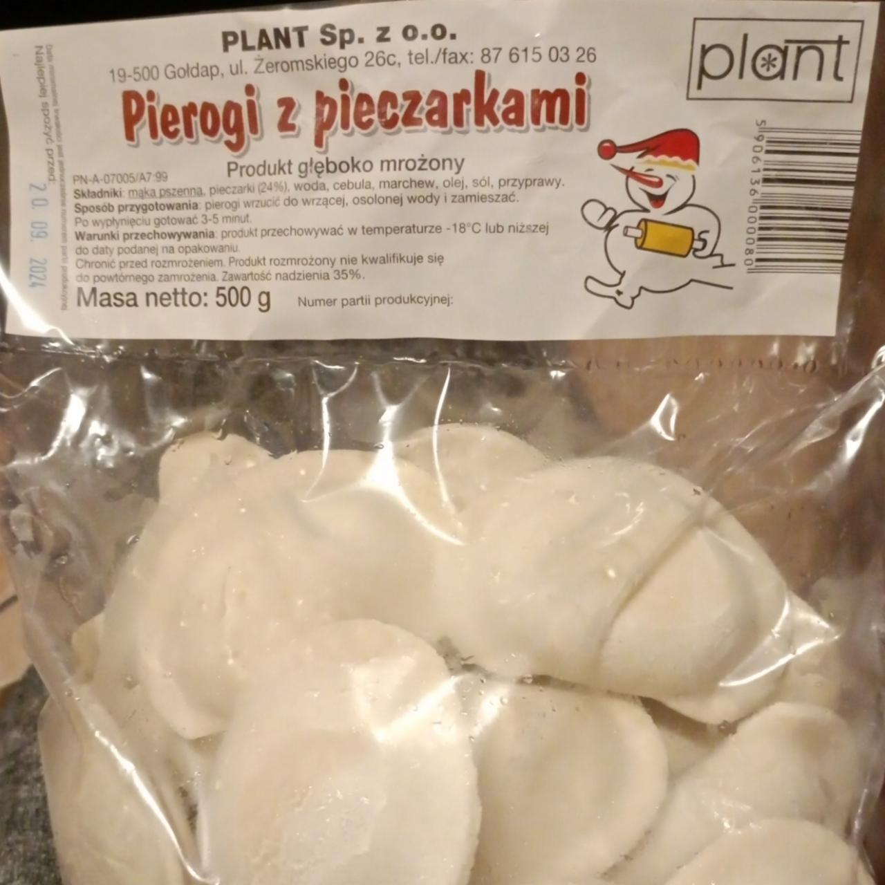 Zdjęcia - Pierogi z pieczarkami PLANT