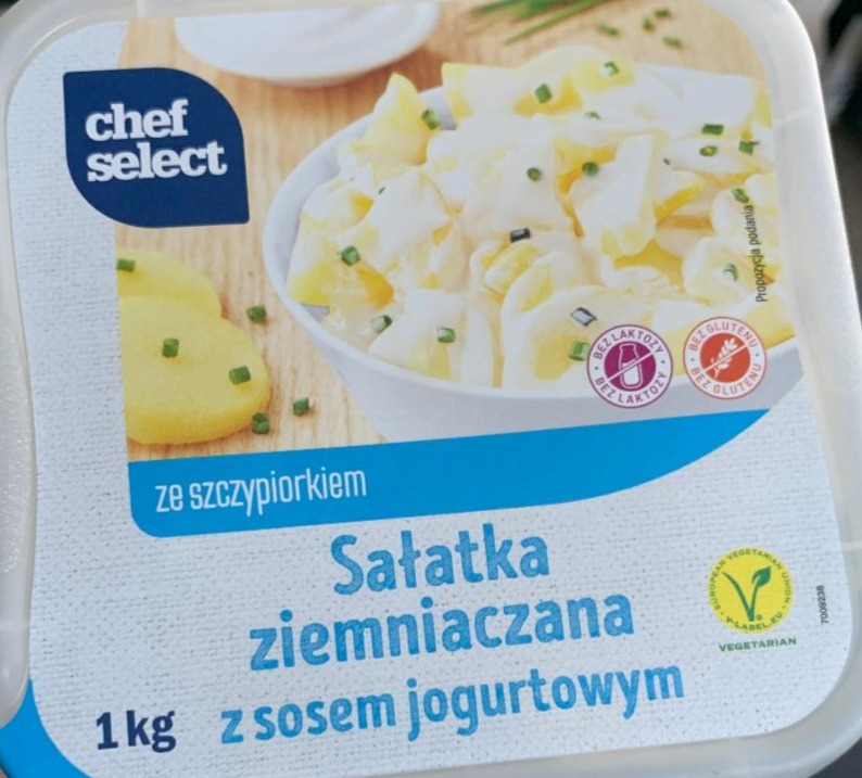 Zdjęcia - Sałatka ziemniaczana z sosem jogurtowym Chef Select