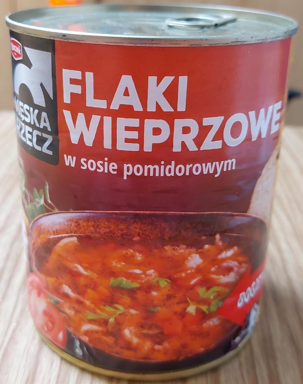 Zdjęcia - Flaki wieprzowe w sosie pomidorowym Męska rzecz