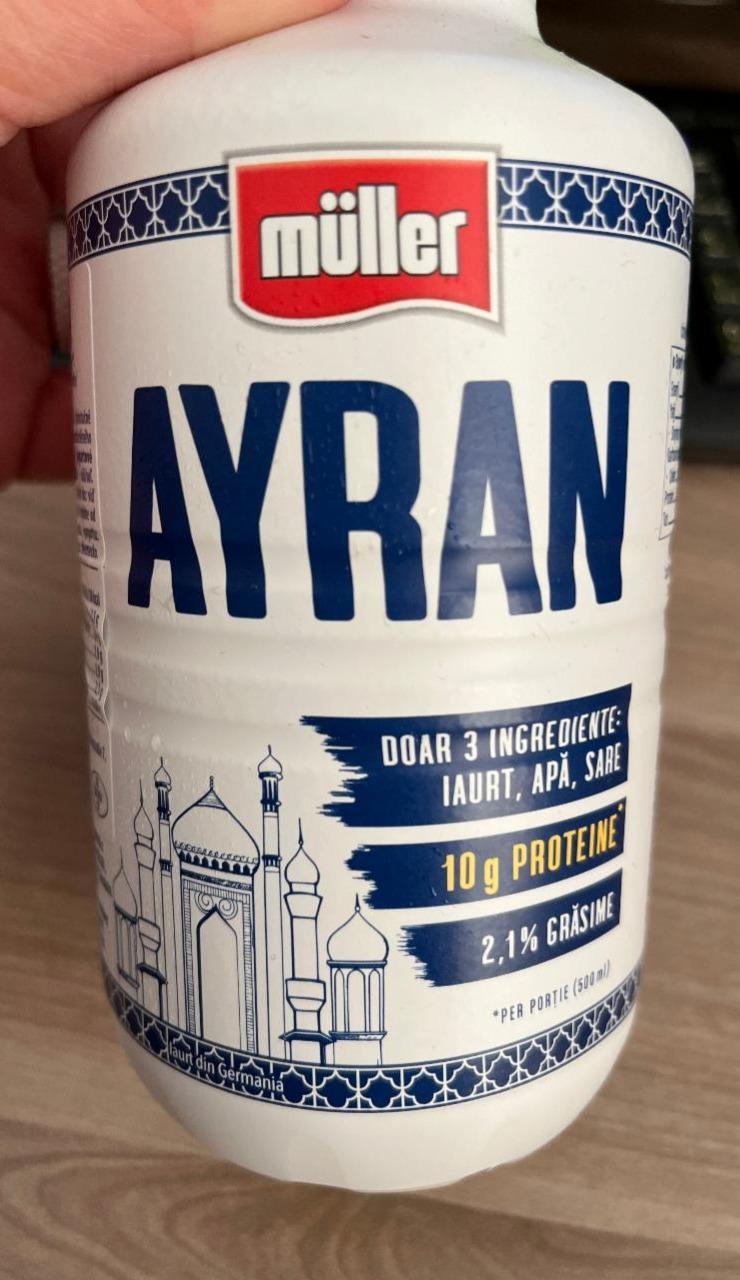 Zdjęcia - Müller Ayran Napój mleczny na bazie jogurtu 500 ml