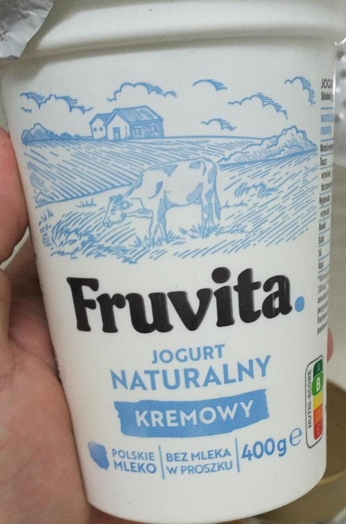 Zdjęcia - Jogurt Naturalny kremowy Fruvita