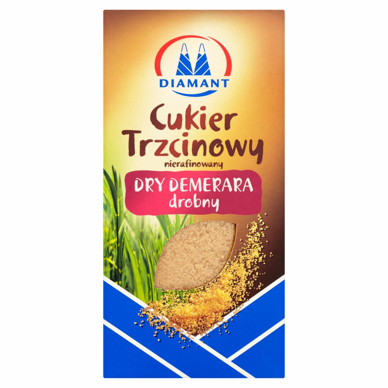 Zdjęcia - Diamant Cukier trzcinowy nierafinowany Dry Demerara drobny 500 g