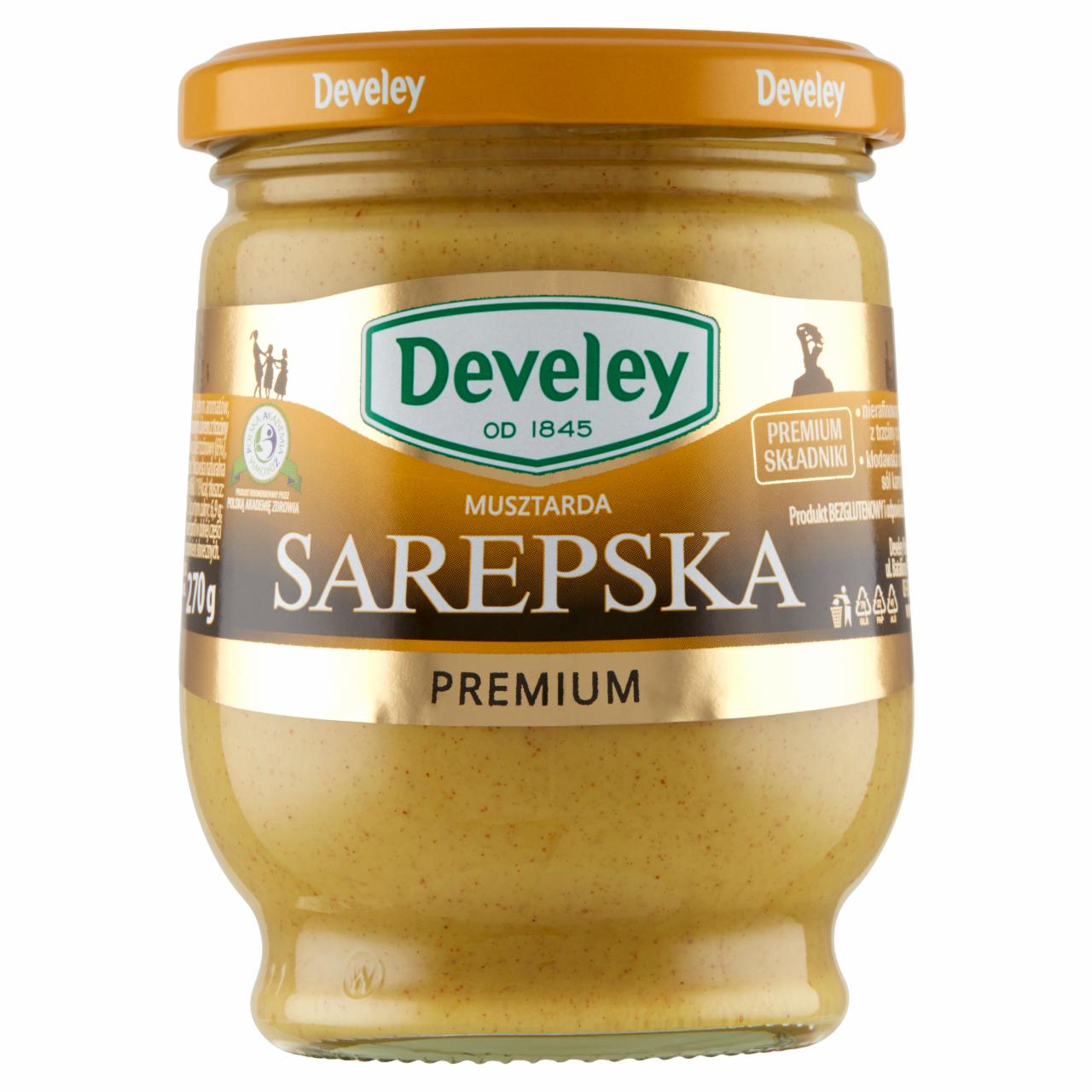 Zdjęcia - Develey Premium Musztarda sarepska 270 g