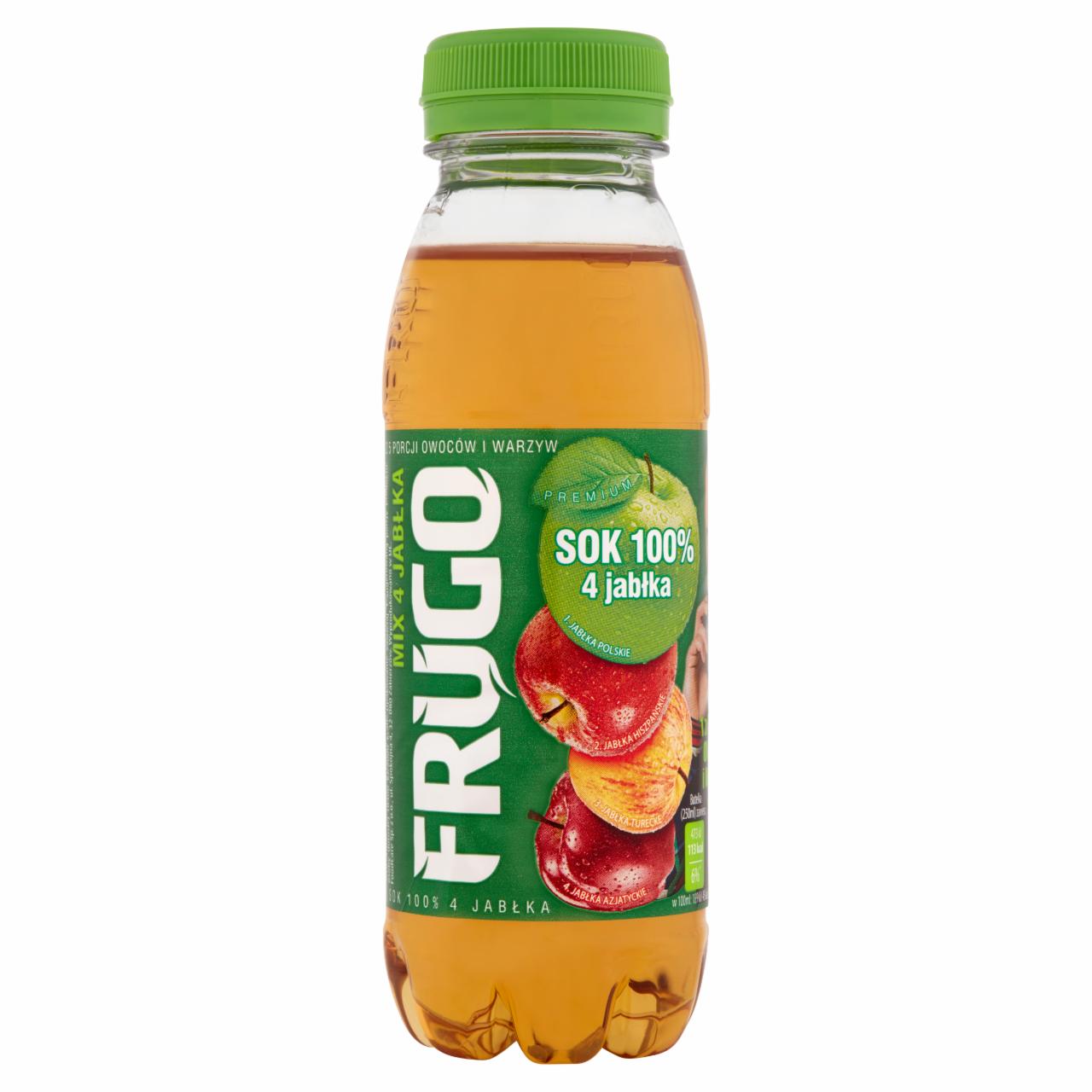 Zdjęcia - Frugo Sok 100% 4 jabłka 250 ml