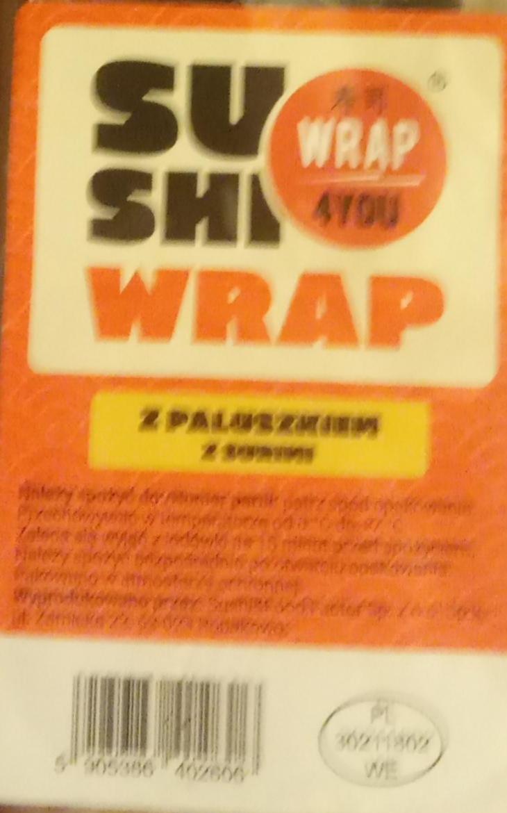 Zdjęcia - Sushi wrap z paluszkiem z surimi Wrap4you