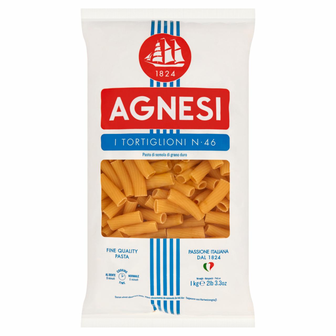 Zdjęcia - Agnesi Makaron Tortiglioni nr 46 1 kg