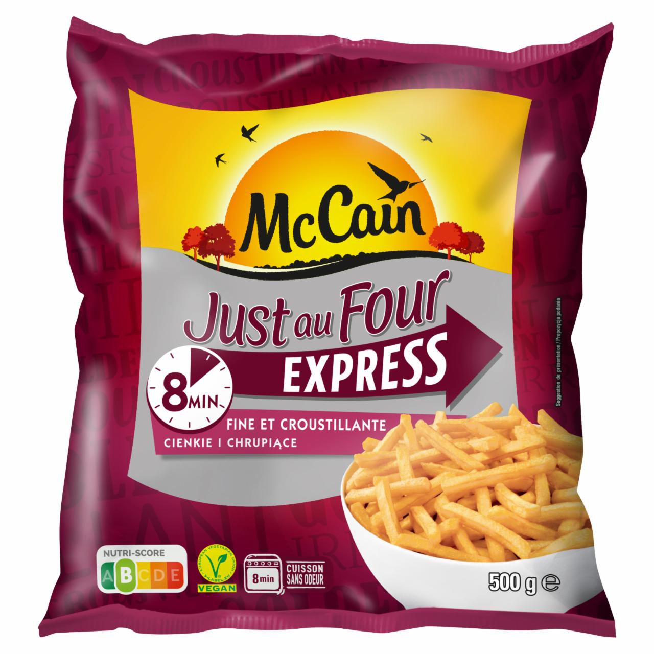 Zdjęcia - McCain JAF Express Szybkie frytki do piekarnika 500 g