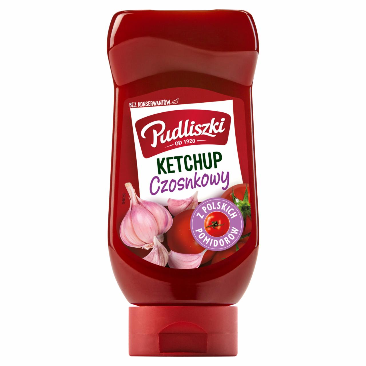 Zdjęcia - Pudliszki Ketchup czosnkowy 475 g