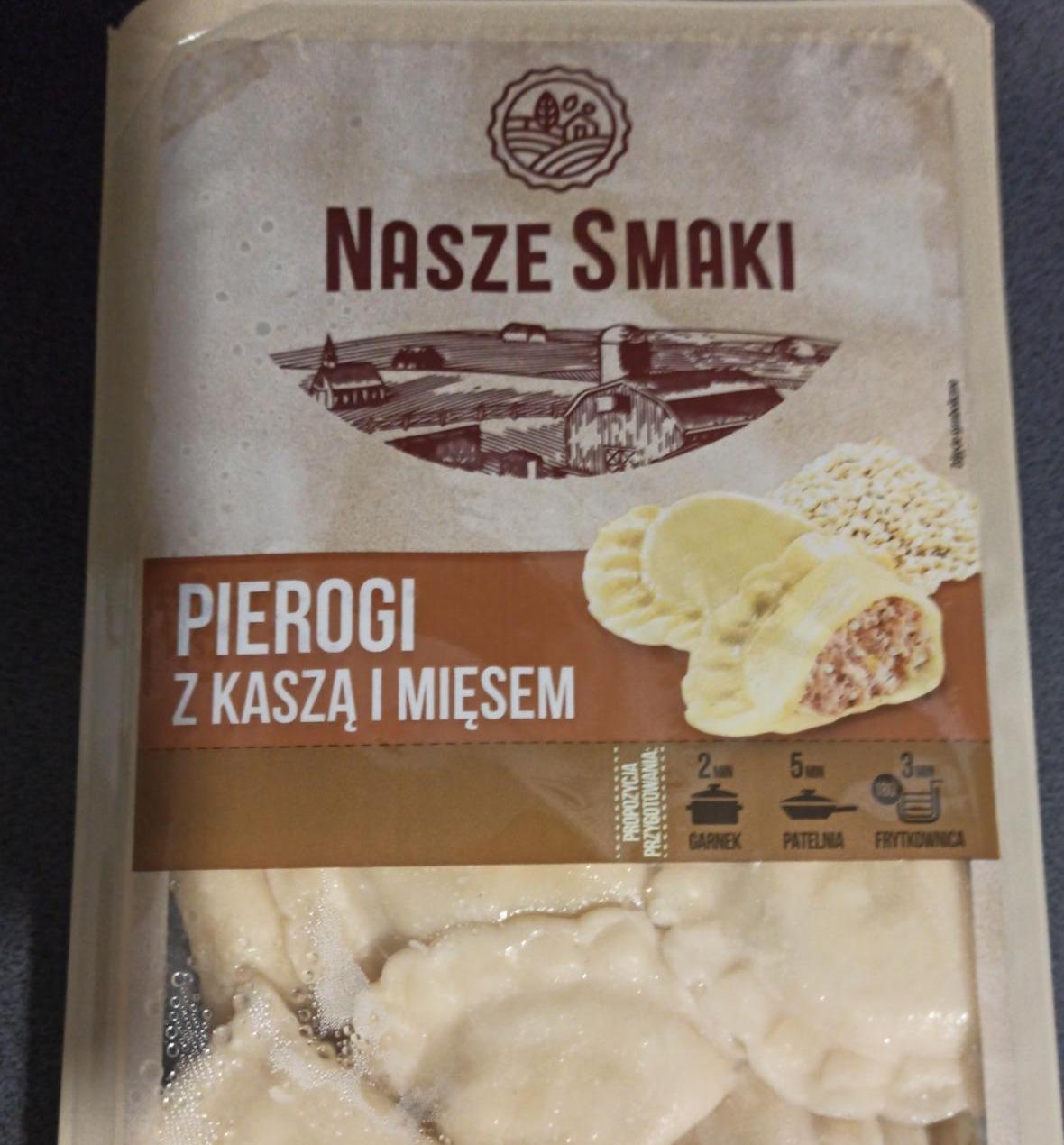 Zdjęcia - Pierogi z kaszą i mięsem Nasze smaki