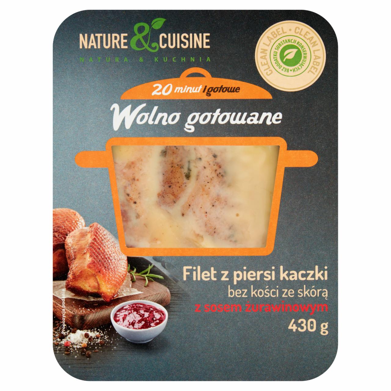 Zdjęcia - AMI Filet z piersi z kaczki wolno gotowany z sosem żurawinowym 430 g