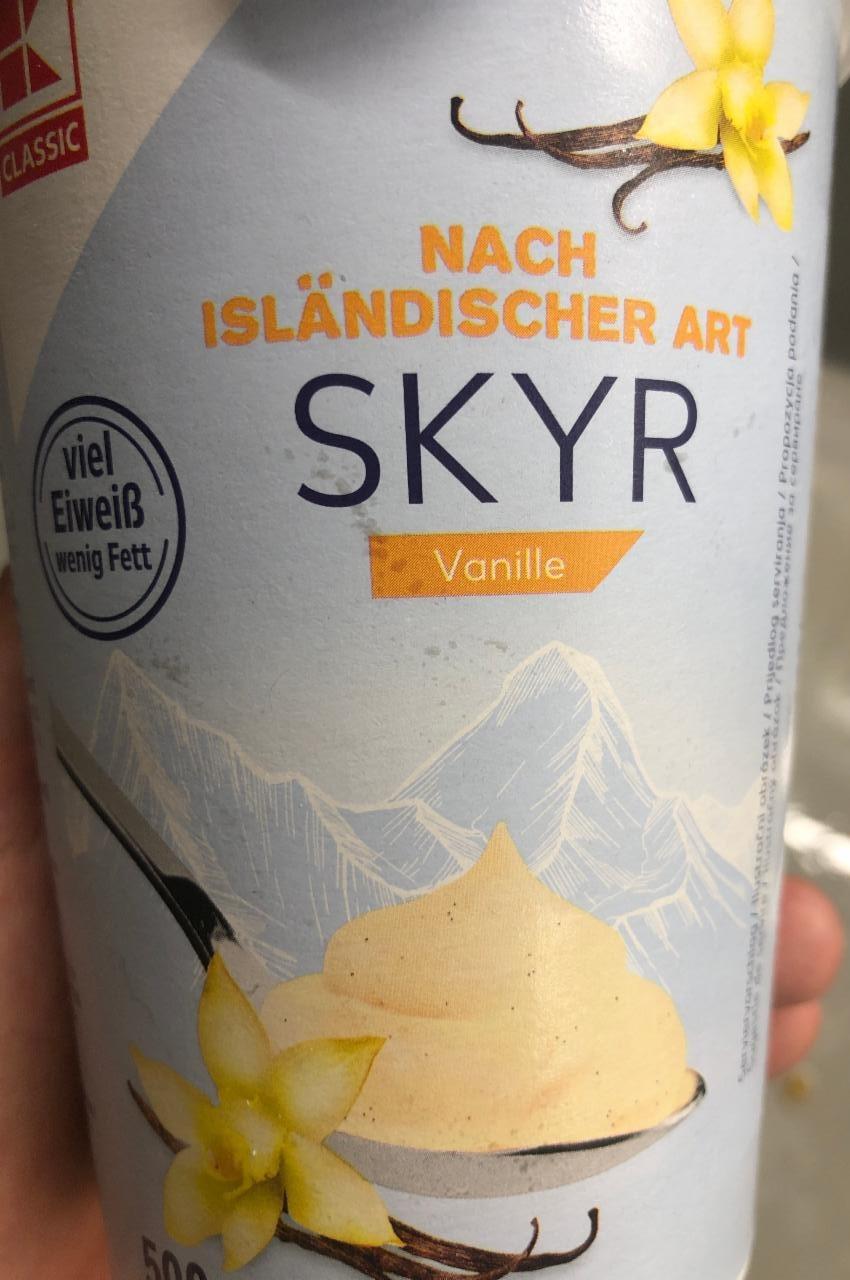 Zdjęcia - Skyr Vanille K-Classic