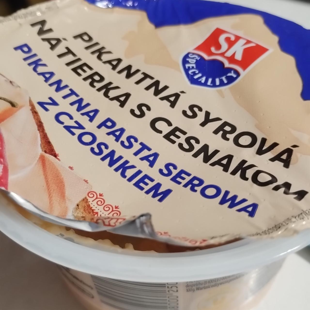 Zdjęcia - Pikantna pasta serowa z czosnkiem SK speciality